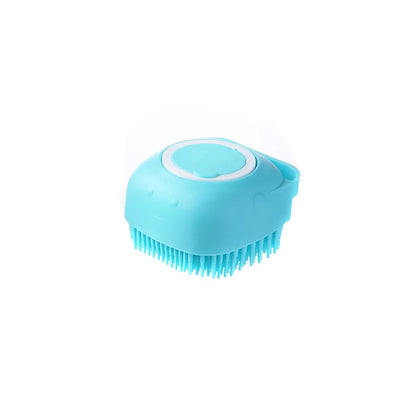 Dog Soft  Silicone Bath Brush