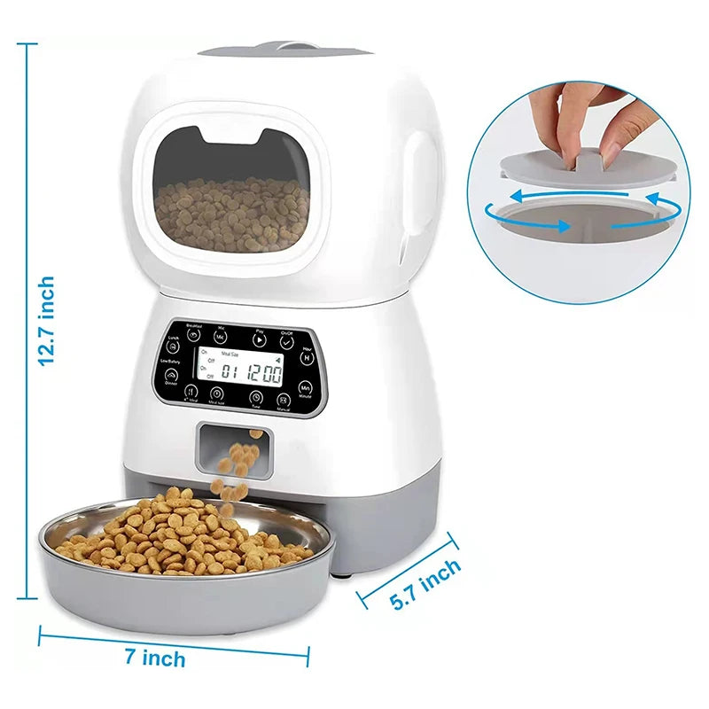 Automatic Pet Food Dispenser