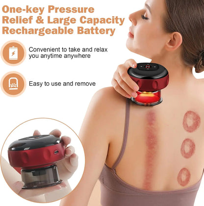 Intelligent Vacuum Cupping Massage Device - Elfinna 