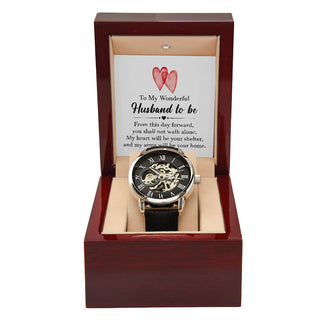 Husband To Be | Men's Openwork Watch - Elfinna 