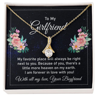 To My Girlfriend | Alluring Beauty Necklace - Elfinna 