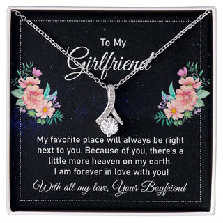 To My Girlfriend | Alluring Beauty Necklace - Elfinna 