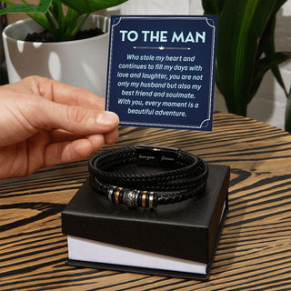 To The Man - Love You Forever Bracelet - Elfinna 